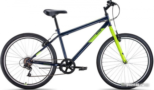 Купить Велосипед Altair MTB HT 26 1.0 р.19 2022 (темно-синий/зеленый) в Липецке на заказ