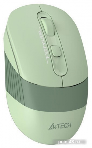 Купить Мышь A4Tech Fstyler FB10C зеленый оптическая (2400dpi) беспроводная BT/Radio USB (4but) в Липецке фото 3
