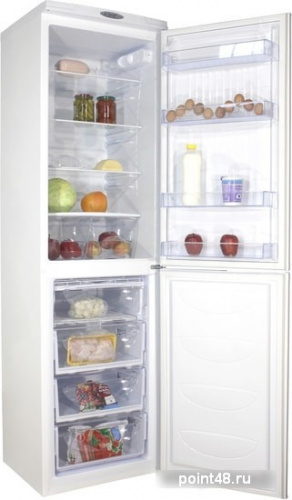Холодильник двухкамерный DON R-297 G морозильная камера снизу, цвет графит зеркальный в Липецке фото 2