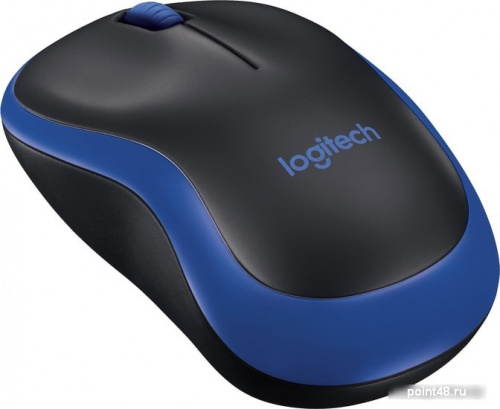 Купить Мышь Logitech M185 синий оптическая (1000dpi) беспроводная USB1.1 для ноутбука (2but) в Липецке фото 3