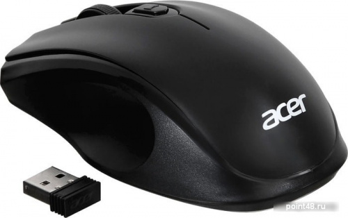 Купить Мышь Acer OMR030 черный оптическая (1600dpi) беспроводная USB (4but) в Липецке фото 3