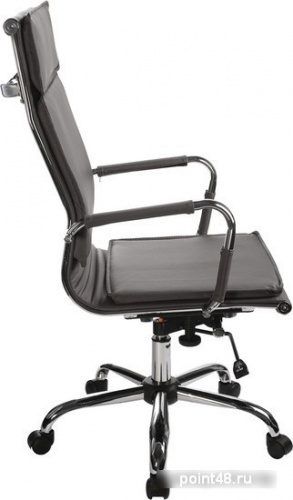 Кресло руководителя БЮРОКРАТ Ch-993, искусственная кожа, черный фото 3