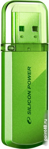 Купить Флеш Диск Silicon Power 64Gb Helios 101 SP064GBUF2101V1N USB2.0 зеленый в Липецке