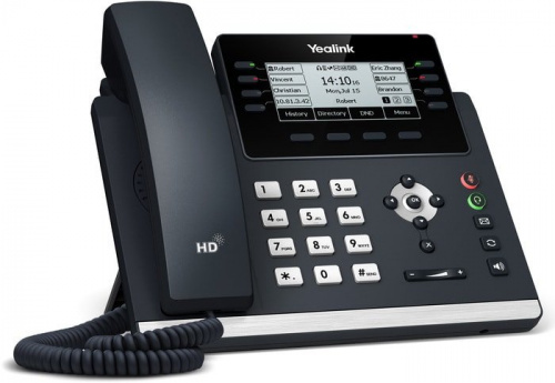 Купить Телефон SIP Yealink SIP-T43U черный в Липецке фото 3