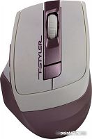 Купить Мышь A4Tech Fstyler FG35 розовый/белый оптическая (2000dpi) беспроводная USB (6but) в Липецке