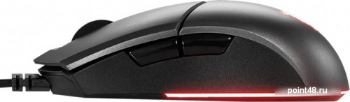 Купить Мышь MSI Clutch GM11 черный оптическая (5000dpi) USB (6but) в Липецке фото 2