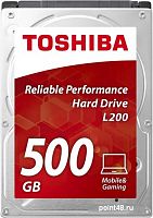 Жесткий диск Toshiba SATA-III 500Gb HDWJ105UZSVA L200 (5400rpm) 8Mb 2.5