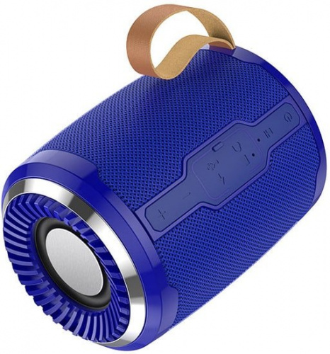 Купить Портативная акустика HOCO BS39 Bluetooth-колонка Cool Freedom (синий) в Липецке фото 2