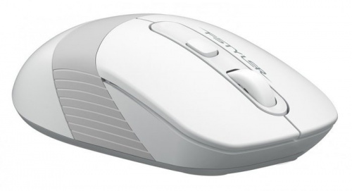 Купить Мышь A4Tech Fstyler FG10S белый/серый оптическая (2000dpi) silent беспроводная USB (4but) в Липецке фото 3