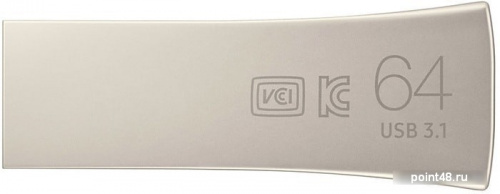 Купить USB Flash Samsung BAR Plus 64GB (серебристый) в Липецке фото 2