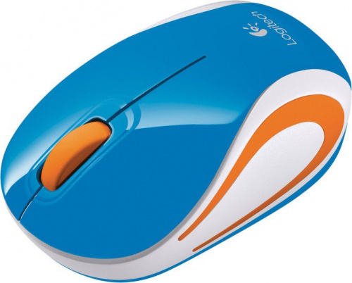 Купить Мышь Logitech Wireless Mini Mouse M187, Blue в Липецке фото 2