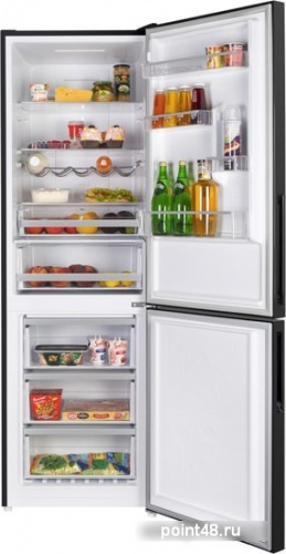Холодильник Maunfeld MFF185NFB черный (двухкамерный) в Липецке фото 3