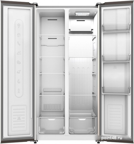 Холодильник SunWind SCS454F нержавеющая сталь (двухкамерный) в Липецке фото 2
