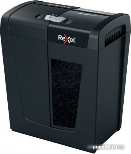 Купить Шредер Rexel Secure X10 EU черный (секр.P-4)/фрагменты/10лист./18лтр./скрепки/скобы в Липецке фото 2